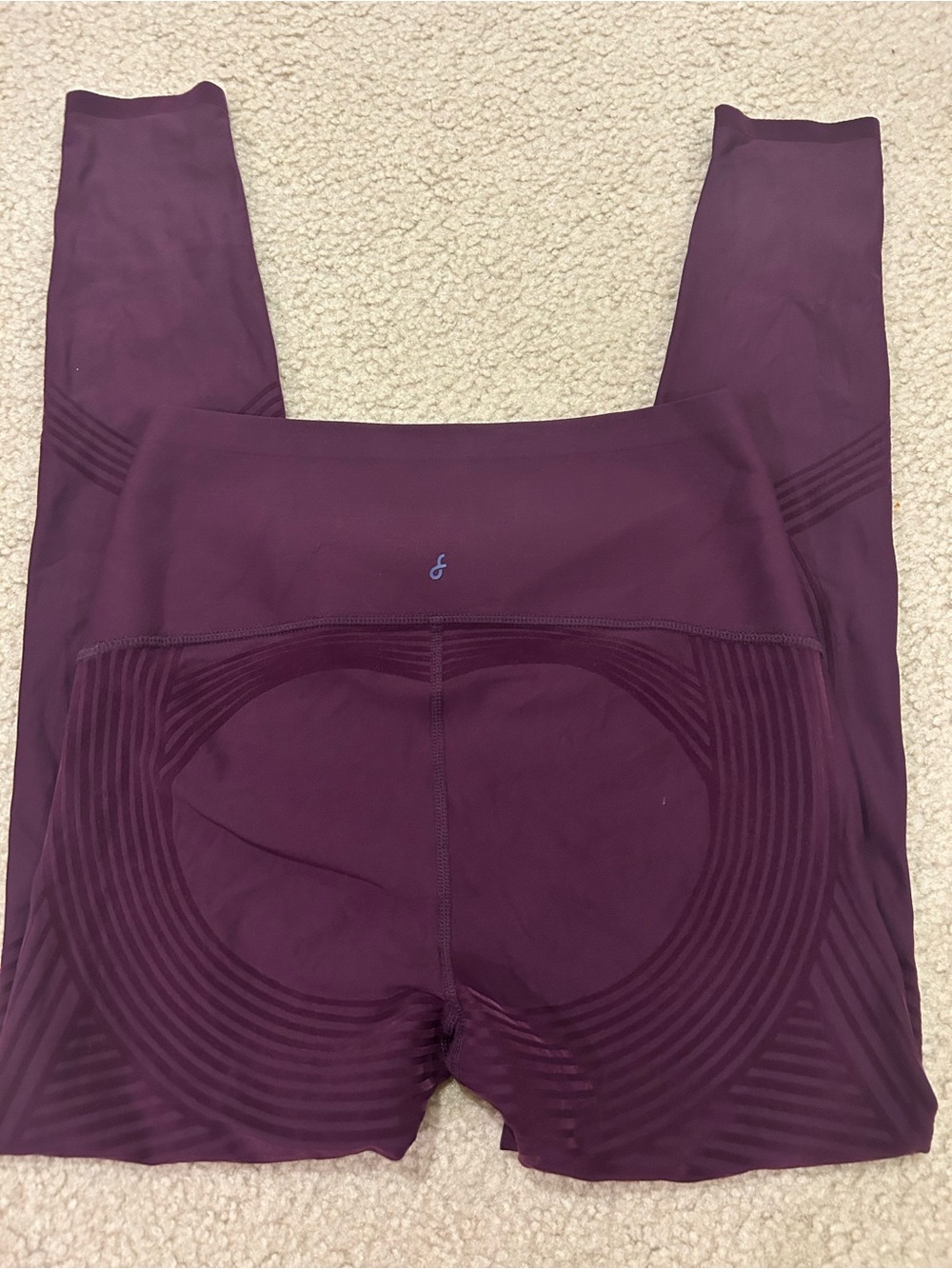 Fanka Reversible Sculpt Lift and Curve Compression Leggings Midnight Plum - Picture 2 of 6